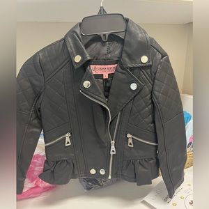 BNWT Urban Republic faux leather moto jacket girls